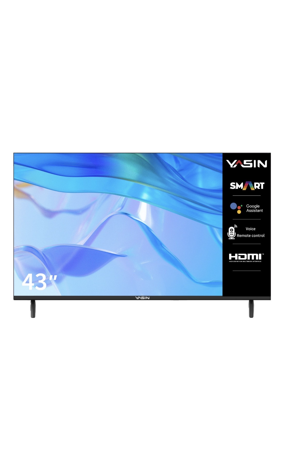 Телевизор Yasin 43E9000 109 см черный