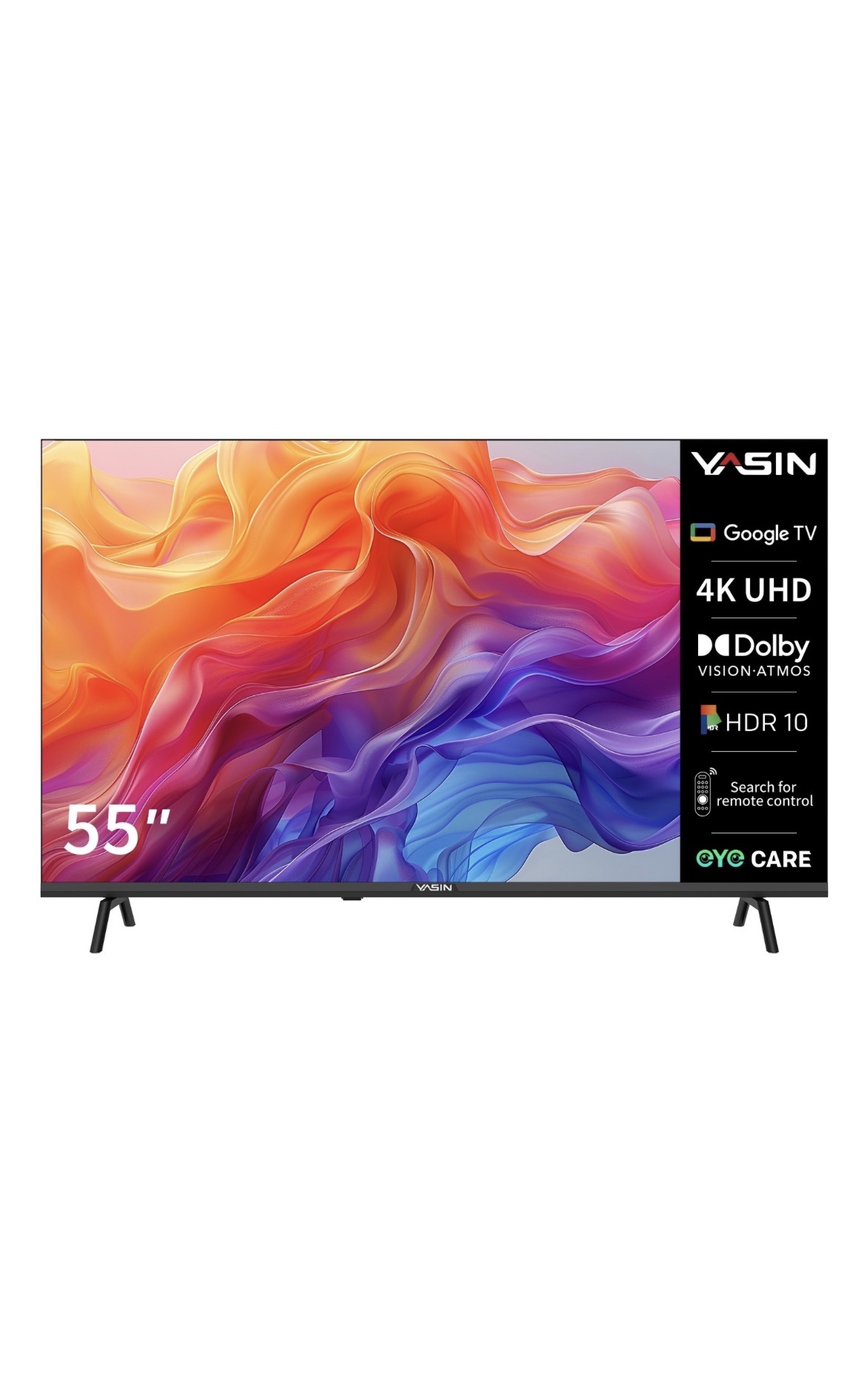 Телевизор Yasin 55G11K 140 см черный