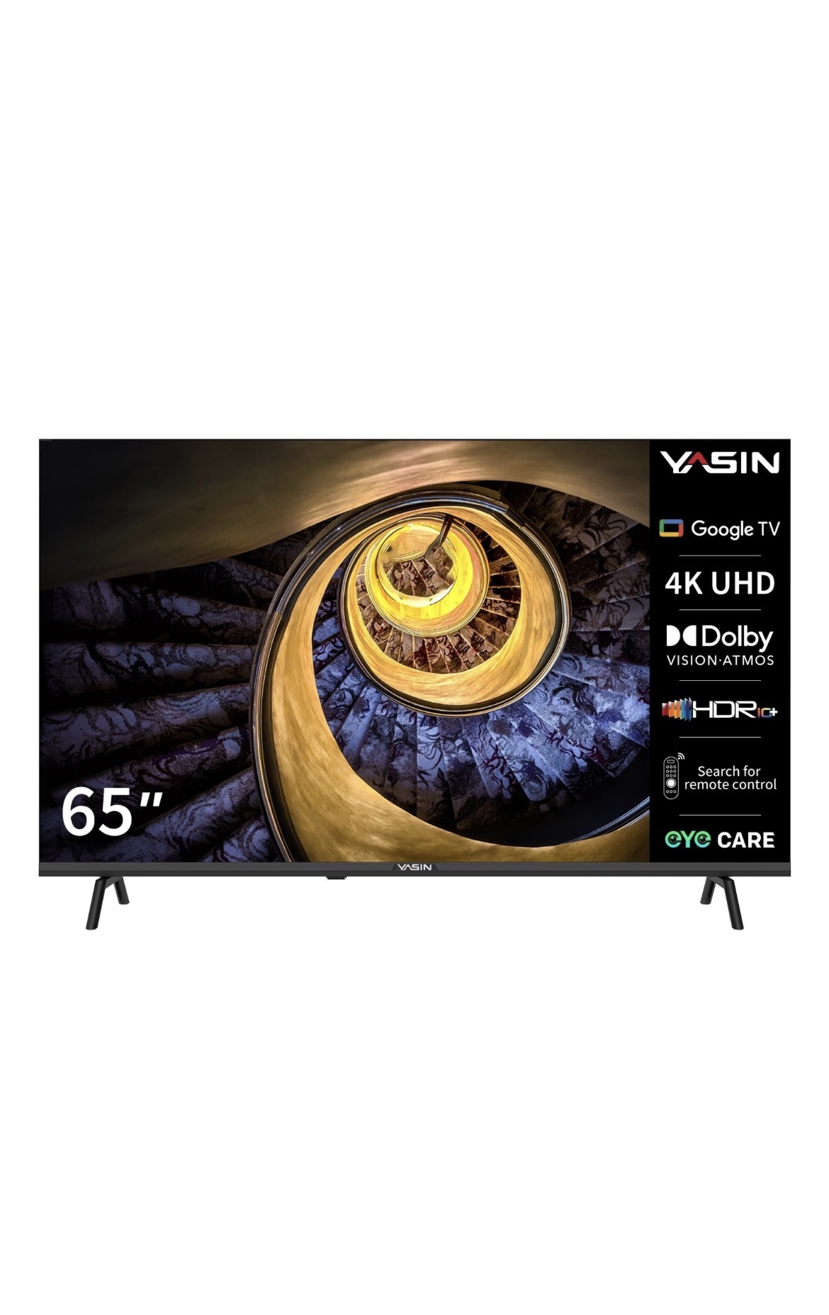 Телевизор Yasin 65G11K 165 см черный