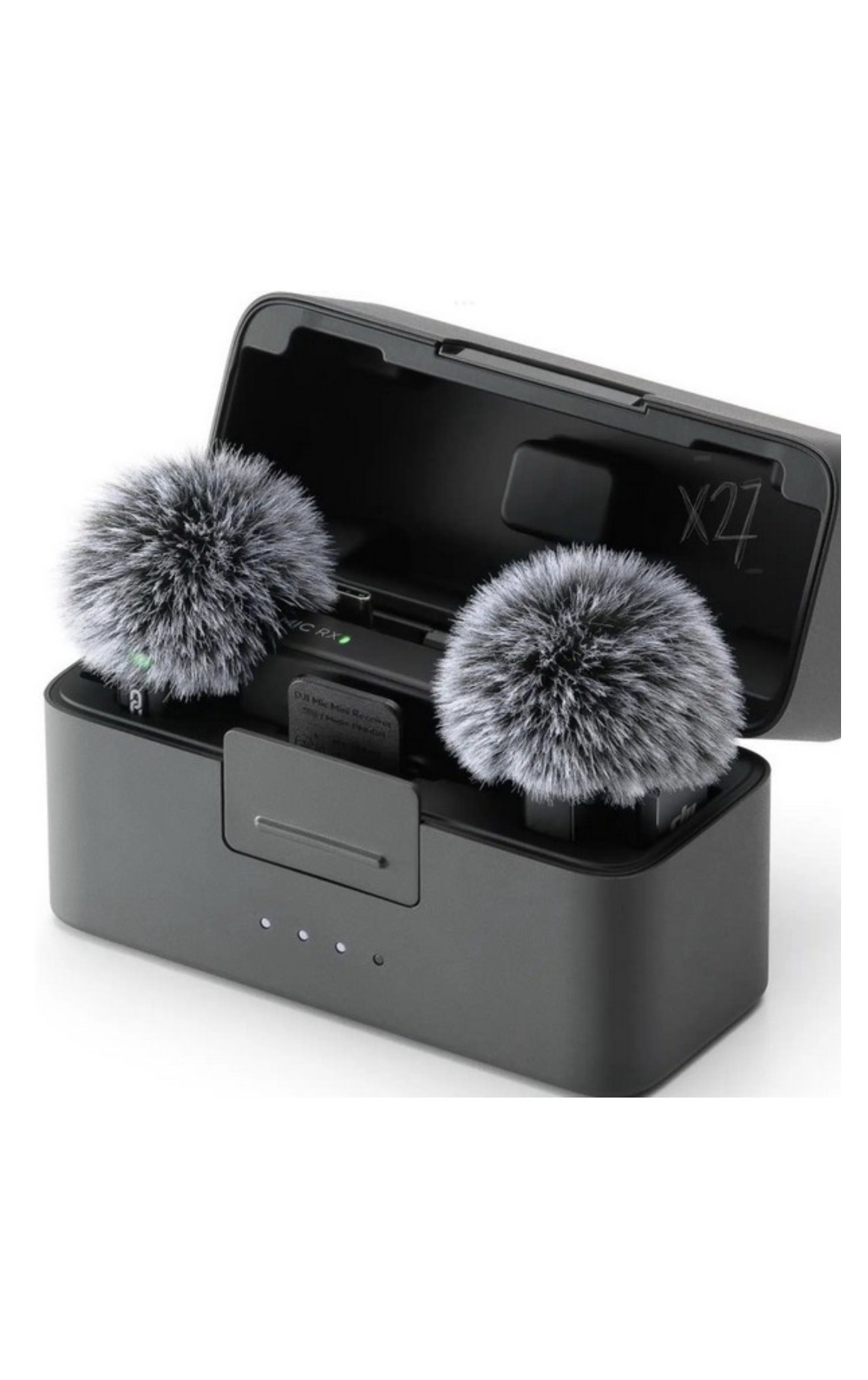 Микрофон DJI Mic Mini(2TX + 1RX + Charging Case) черный