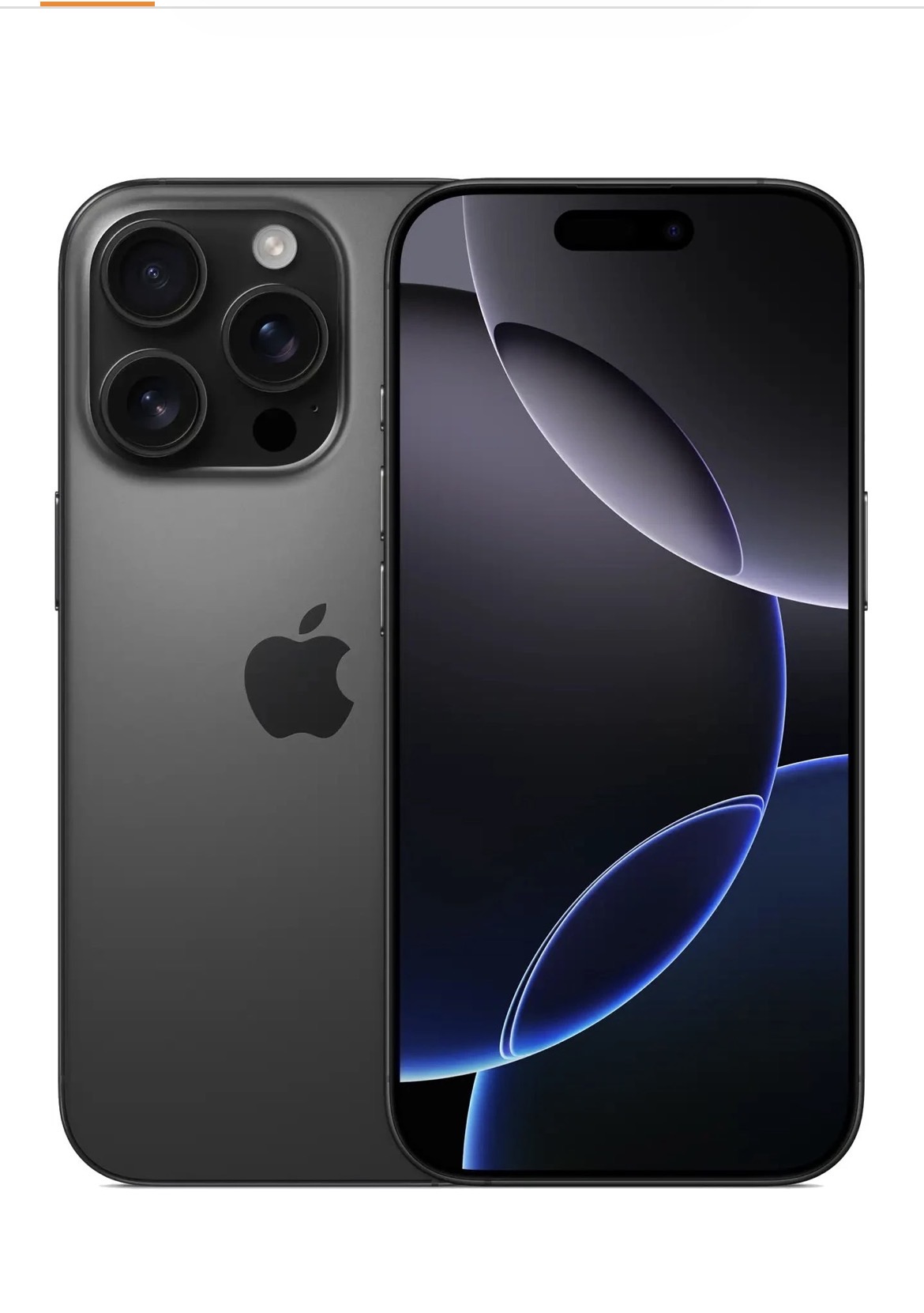 Смартфон Apple iPhone 16 Pro 128 ГБ черный