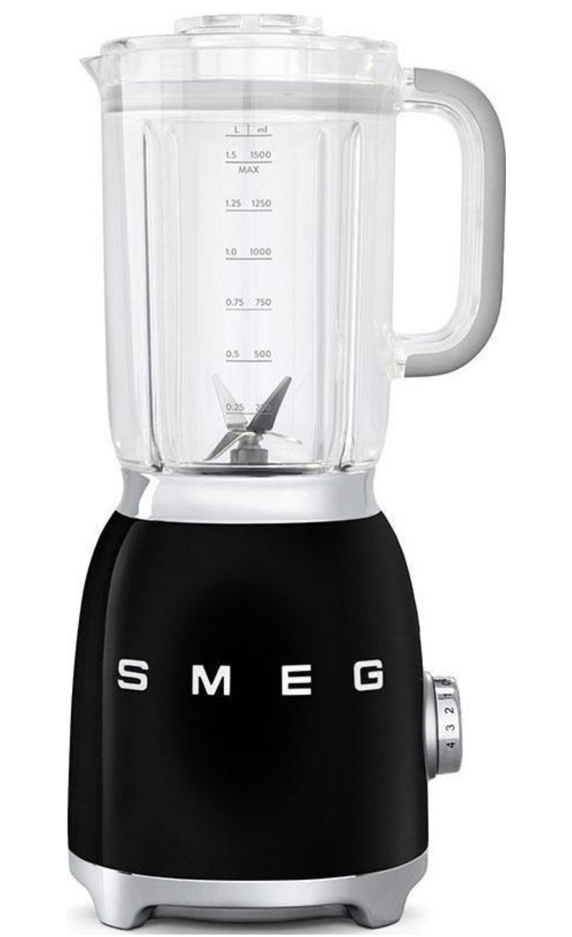 Блендер стационарный Smeg BLF01BLEU черный