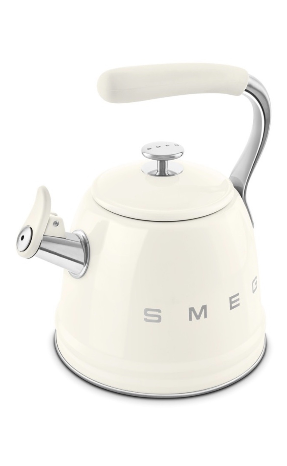 Smeg чайник Стиль 50-х г.г. CKLW2001CR 2.3 л, алюминий, нержавеющая сталь