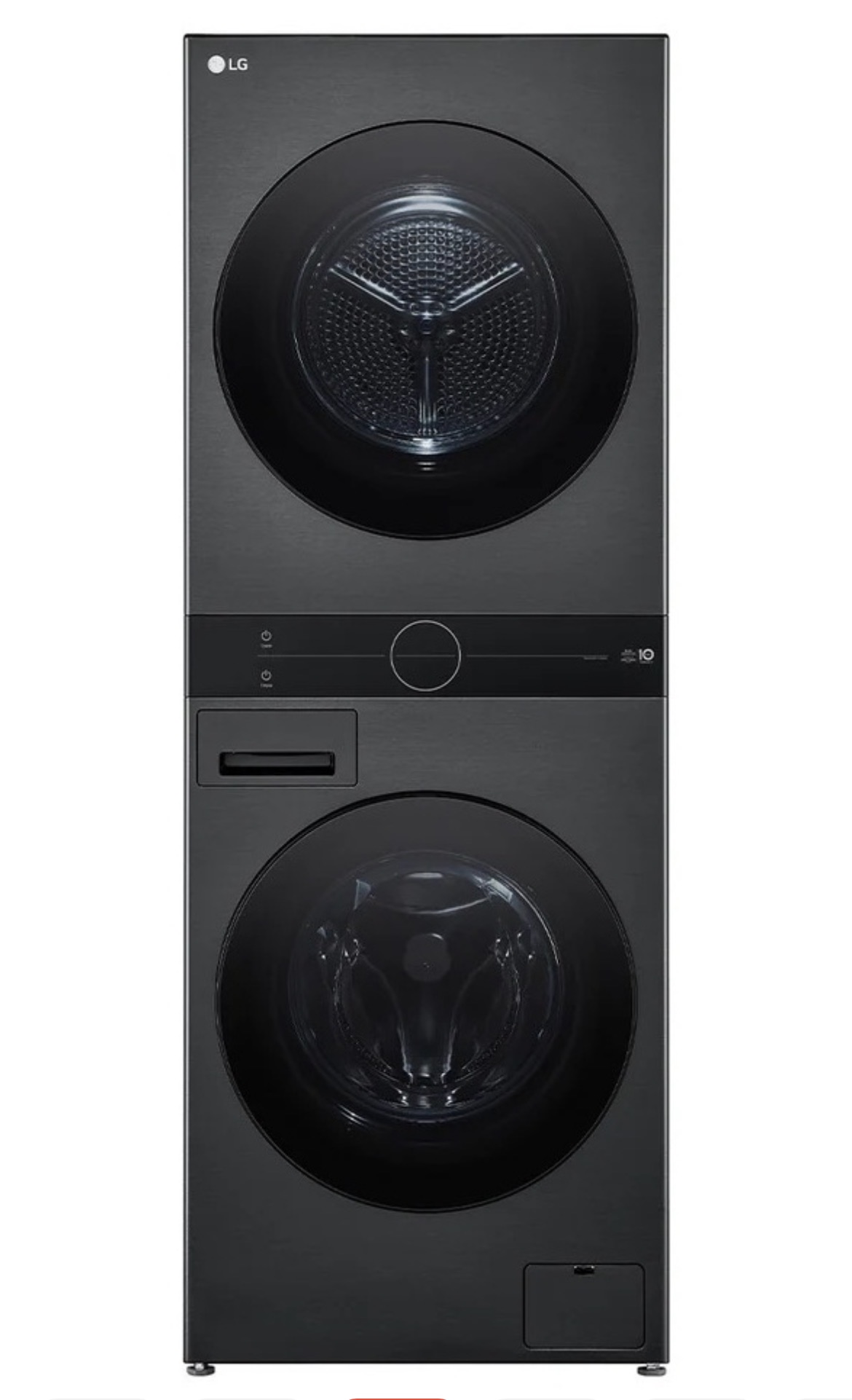 Стиральная машина LG WashTower W4W8LVPKZHM черный + Сушка