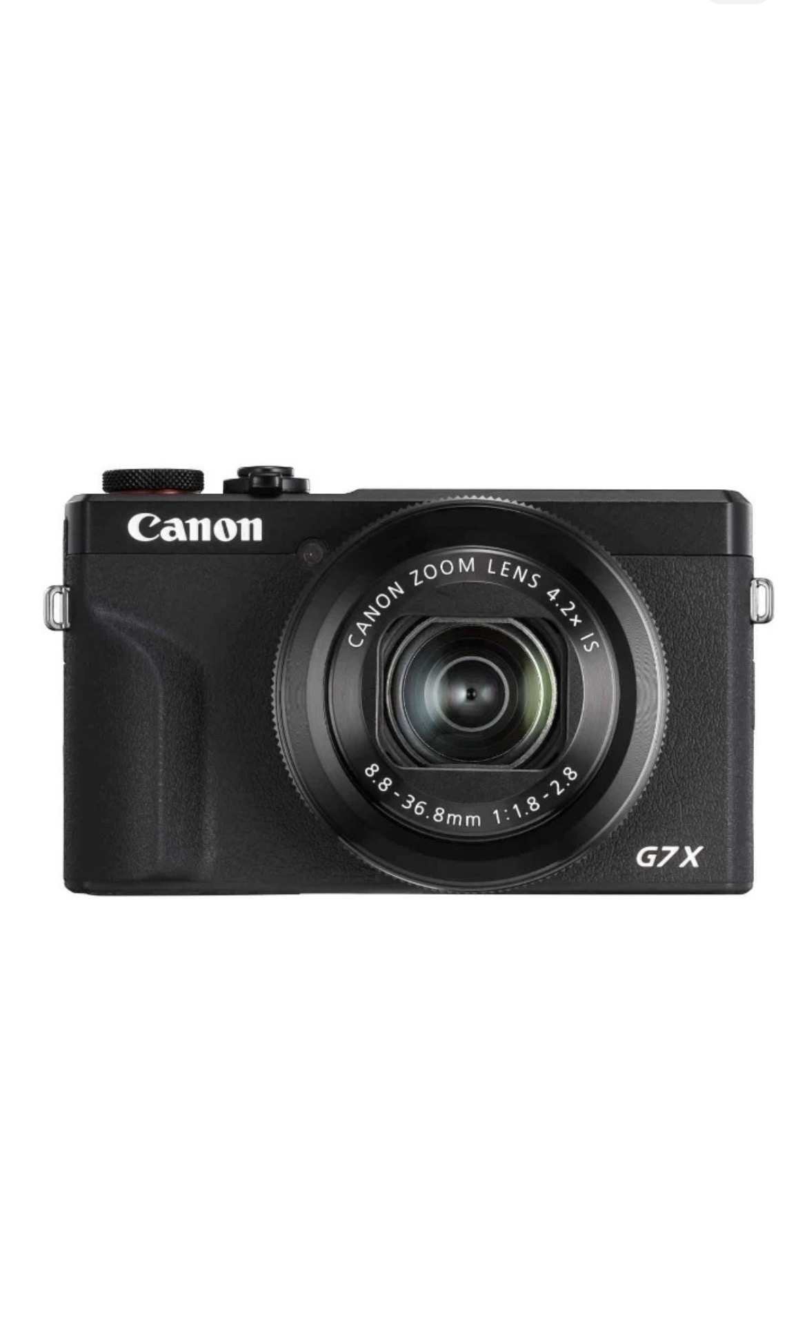 Фотокамера Canon PowerShot G7 X Mark III черный