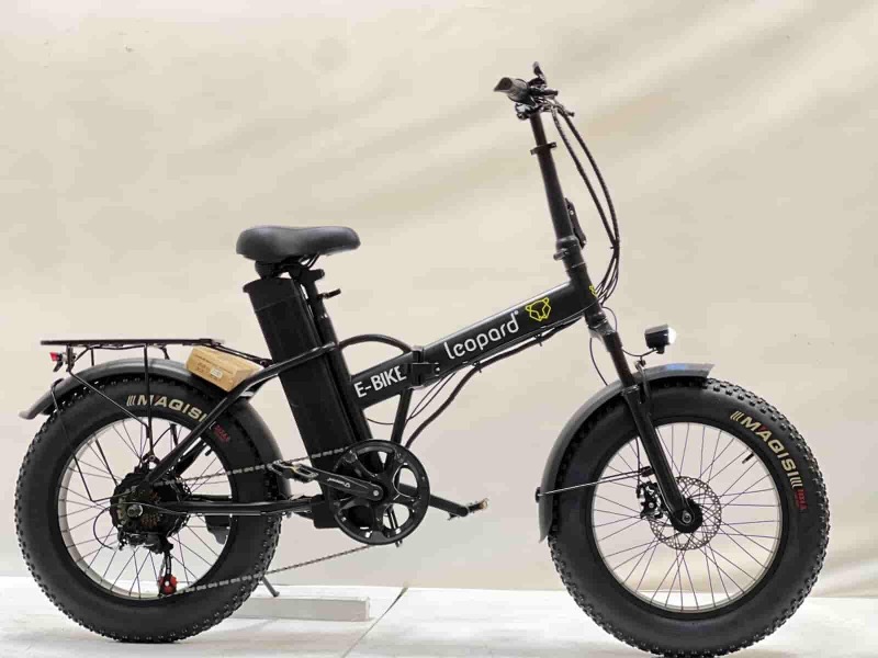 Электровелосипед Leopard Leopard 1500w 20 дюйм 2024 21 дюйм черный