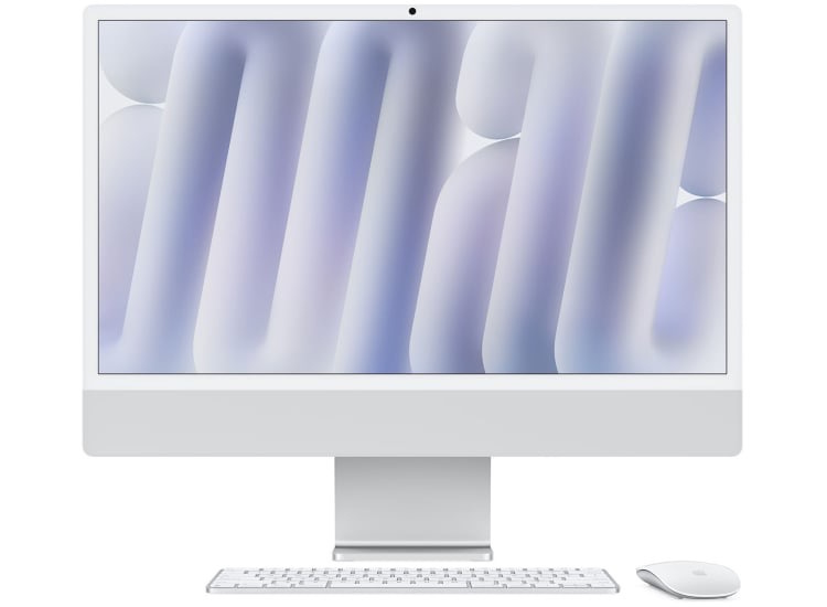 Моноблок Apple iMac 24 2024 MWUU3 серебристый