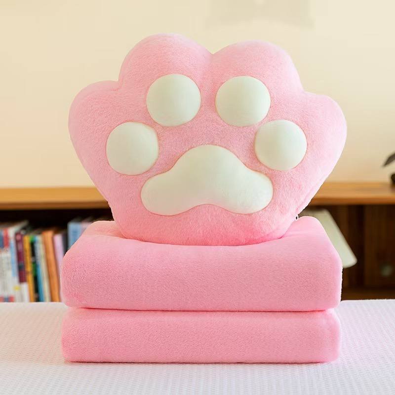 Подушка-плед "Лапка"